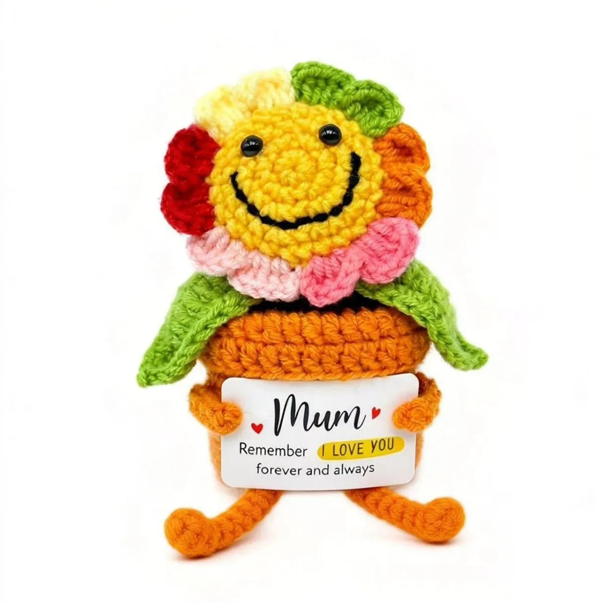fleurs crochet vert rose jaune créatives support bois decoration maison