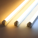 tube led blanc haute luminosité 2000lm aluminium moderne clips fixations