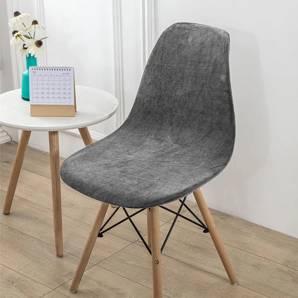 housse chaise velours polyester moderne gris vert banquet mariageolvable chaise fixations vis