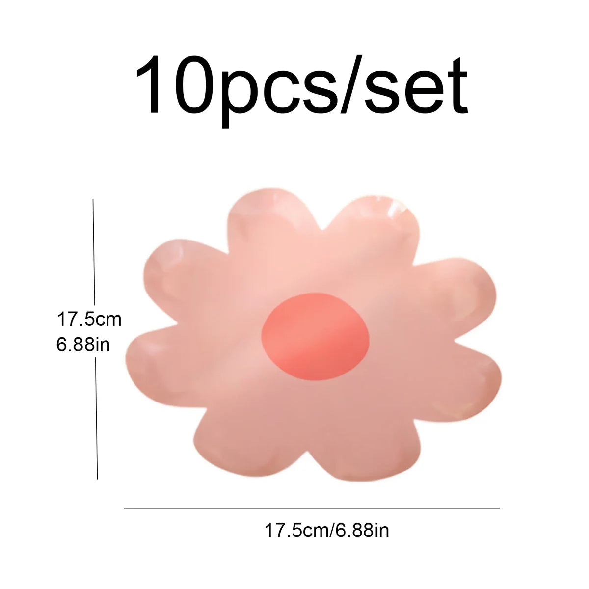 assiettes jetables fleurées anniversaire moderne enfantin blanc rose vert violet