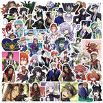 sticker disney personnages anime adhésifs divers couleurs blanc noir bleu rouge transparent PVC