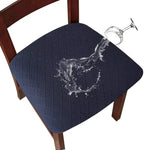 coussins chaise tissé moderne élastiques polyester beiges gris marron foncé bleu marine confortables