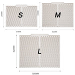 tapis silicone non glissant moderne vert clair rayures diagonales vaisselle assiettes cuillères pots verres