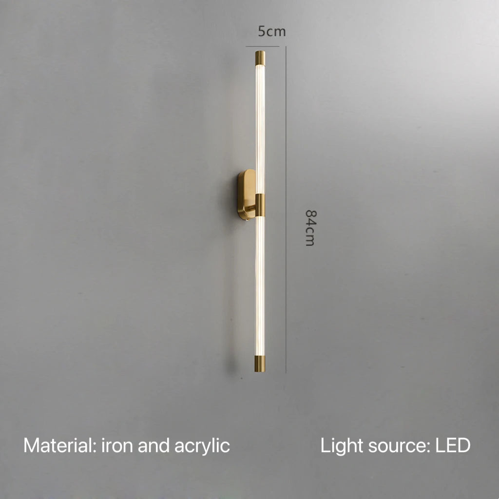lampe murale moderne blanc doré éclairage chambre cuisine salle manger 63cm 84cm 57cm 92cm