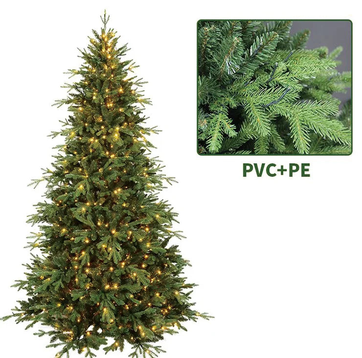 Sapin de Noël haut de gamme saphir profond 2,4 m Ombre Interieur