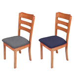 housses chaise modernes gris bleu marine noir marron beige imprimées élastiques amovibles lavables maison