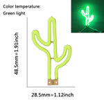lampe led neon forme étoile clip fixation cable decoration feste
