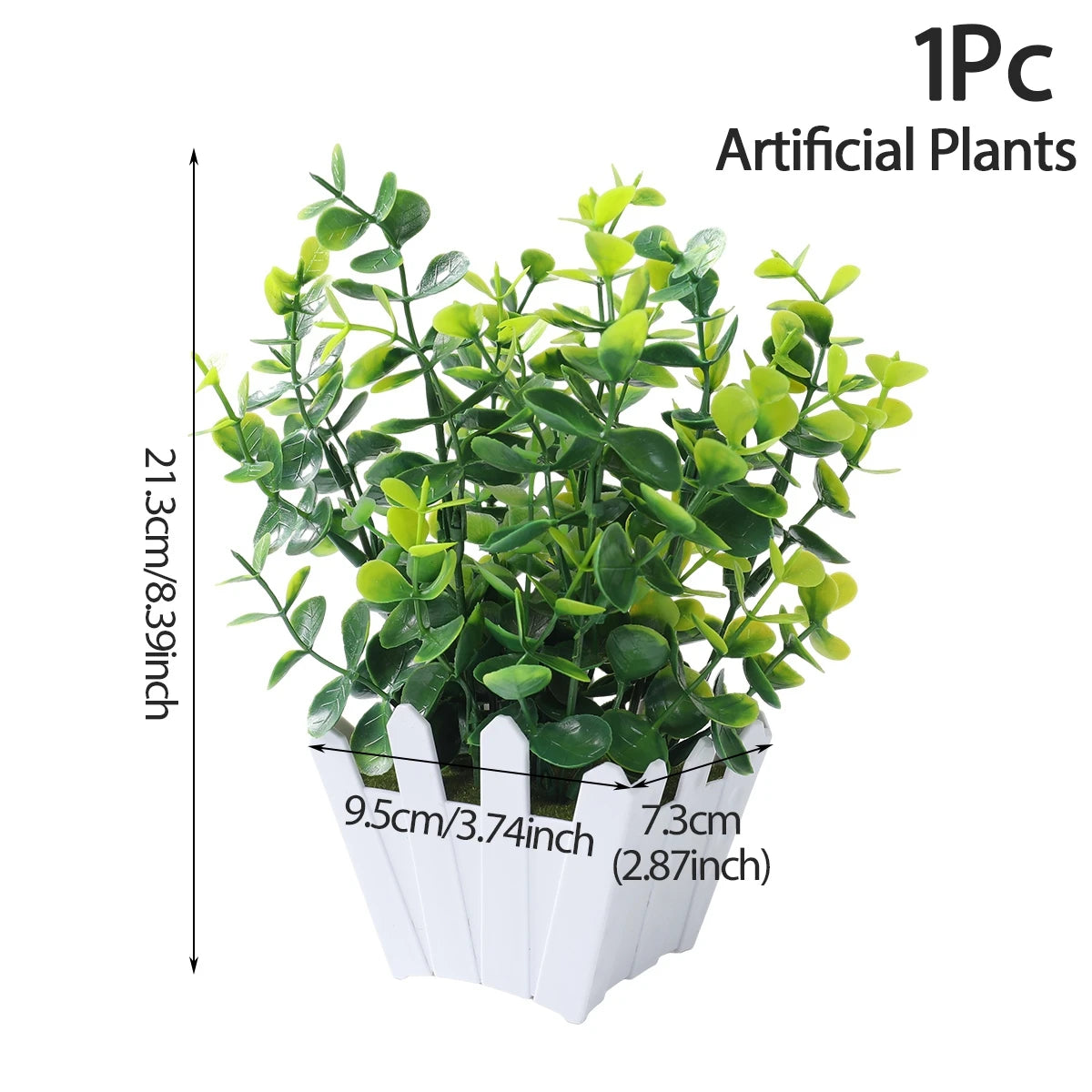 plantes artificielles feuilles vertes pot moderne décoration extérieure ornement dense foliage