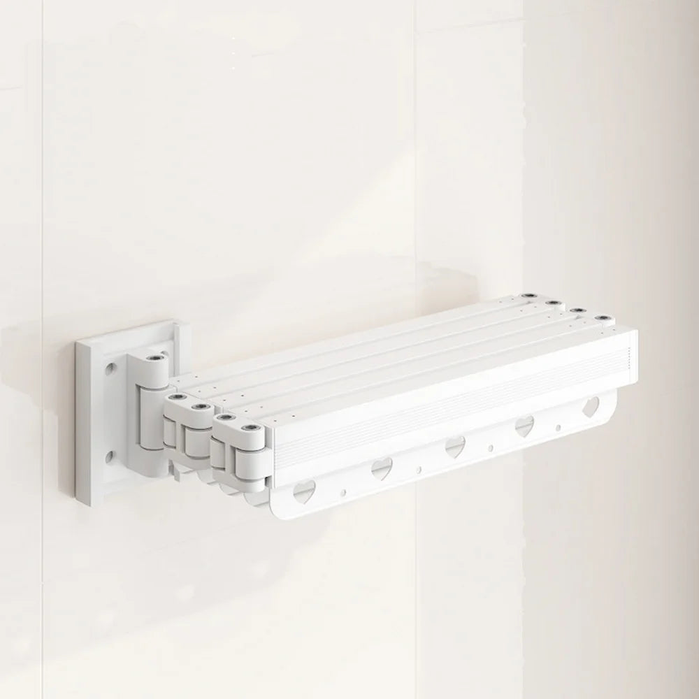 rideau douche blanc moderne texture carrés anti moisissure opacité clips fixations salle bain polyester
