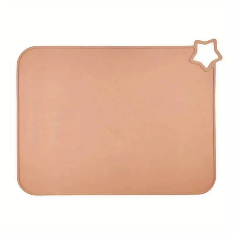 tapis souris silicone sans motif moderne rose beige gris vert bleu jaune marron respectueux