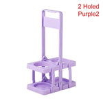 porte verres pliables multifonctions modernes compartiments verres noir rouge vert bleu rose jaune violet