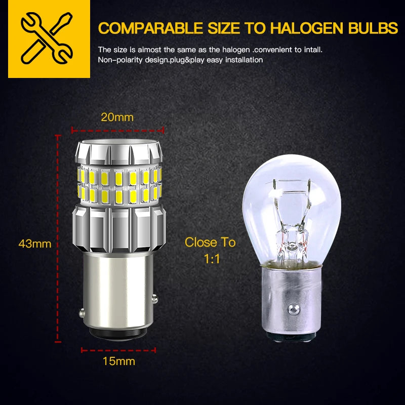 ampoules led blanc rouge 1157 12v canbus kia seltos ceed soul sportage day running