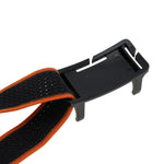 support téléphone portable noir ceinture fixante orange moderne braket strip
