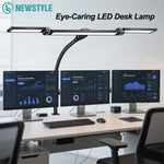 lampe led têtes couleurs 10 niveaux réglage télécommande moderne noire pince métalliqueflux lumineuxvariable