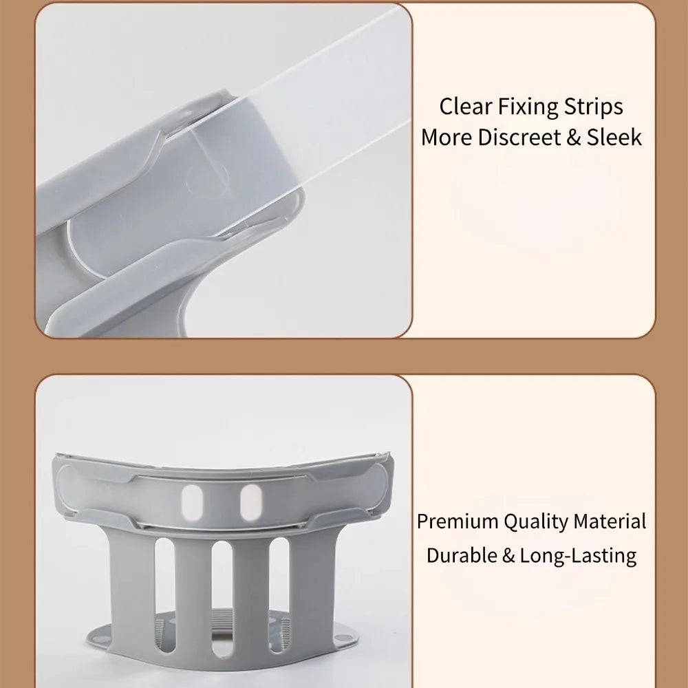 fixateurs draps adhésifs réutilisables blanc gris modernes bandes adhésives chambre lit