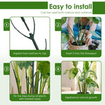 supports plantes vert foncé moderne 30 pièces jardin fleurs grimpantes bonsaï