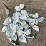 bouquet roses artificielles feuilles modernes décoration intérieure extérieur anniversaire mariage valentin chrismas minimaliste