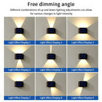 lampes murales solaires led lumière chaude froide contemporaines minimalistesextérieur panneaux solaires intégrés