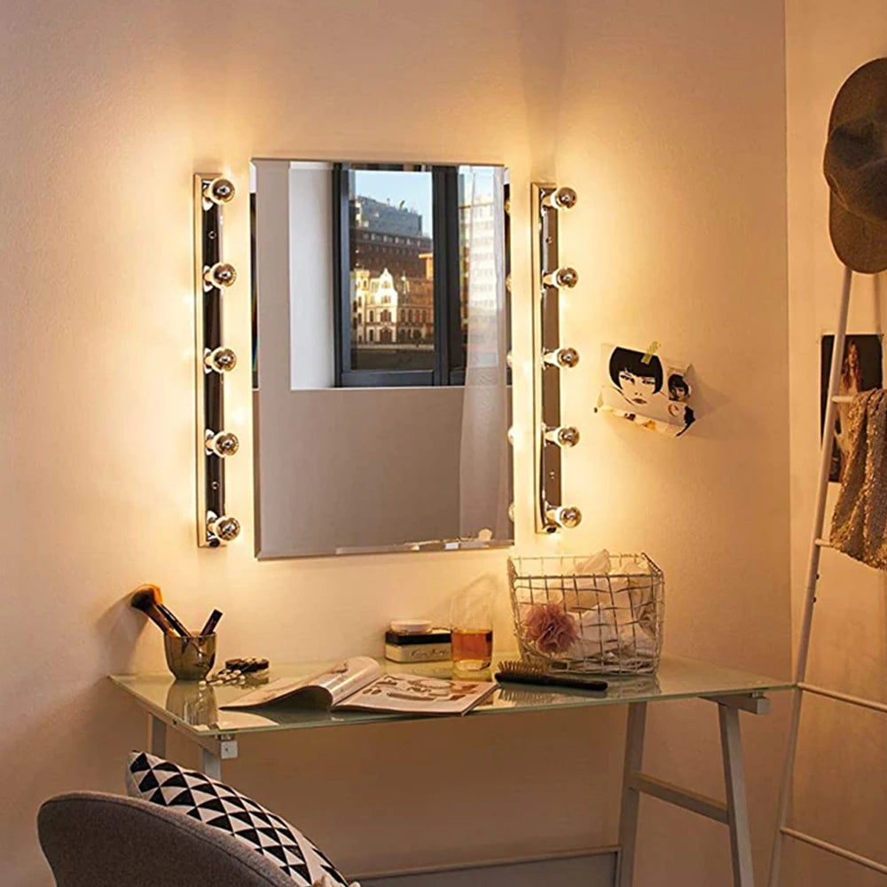 ampoules led dorées argentées vintage e14 e12 opalescentes modernes 400 lumens 4w