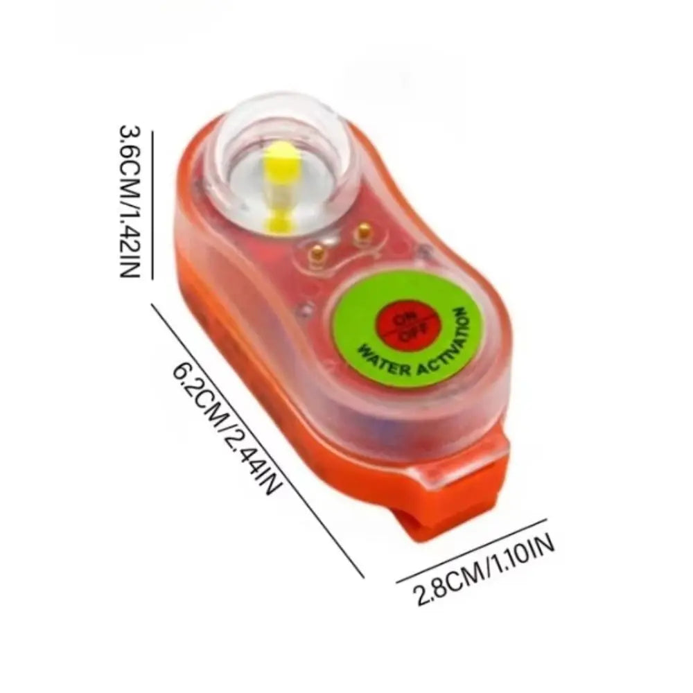 lampe veste sauvetage orange transparente moderne clips lampes supplémentaires