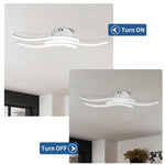 lampe led blanc minimaliste moderne éclairage intérieur salon chambre coucher