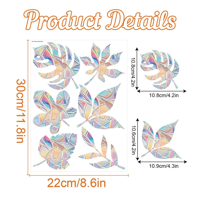 décorations fenêtre multicolore adhésives papillons coeurs fleurs moderne muraux chambre enfants PVC