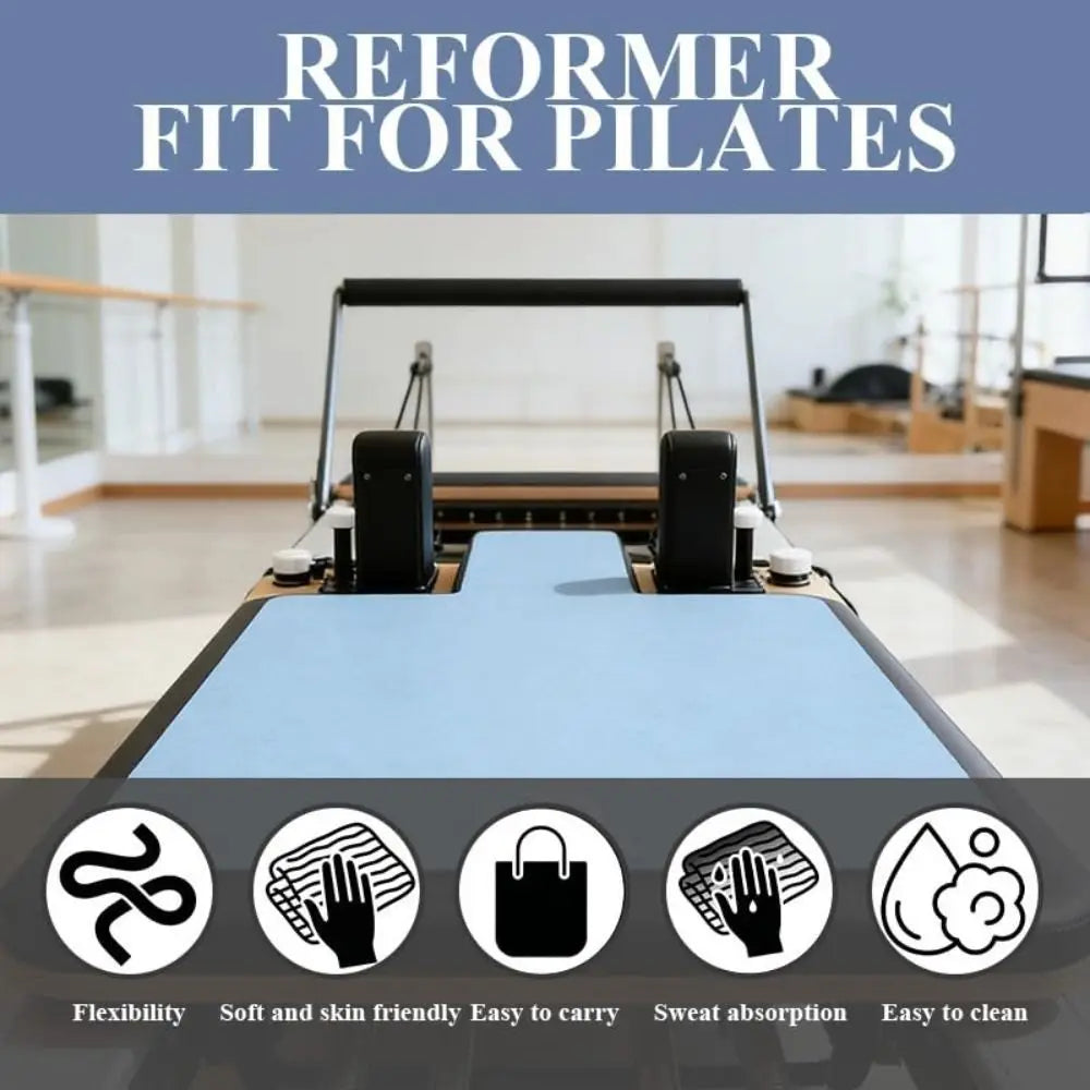 tapis pilates portable antidérapant couleurs vives motifs abstraits moderne ornemental 60cm 99cm