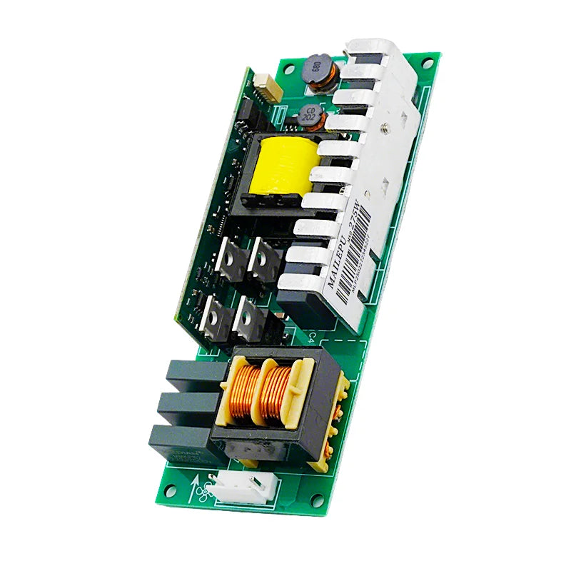 lampe faisceau 300w vert noir jaune imprimé conducteurs dorés électronique scènes professionnelles dj