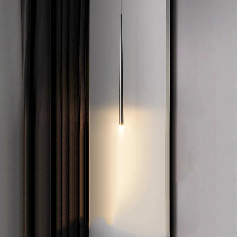 lampe suspension argentée moderne lisse opaques chambre décoration intérieure led 90 260V certifications multiples