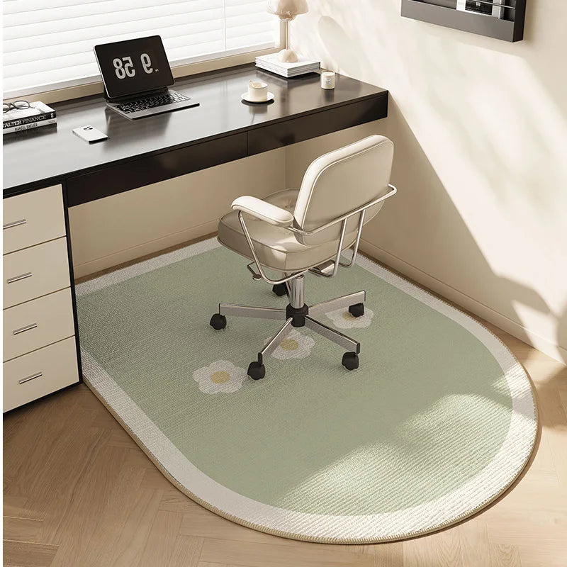 tapis sol moderne fleurs motifs géométriques doux antidérapant polypropylène chambre décoration confortableextérieur