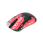 souris gaming noire or motif moderne caoutchouc sportif