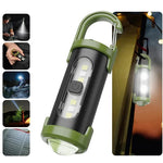 lampe camping rechargeable usb transparente moderne crochetsModes éclairage port usb