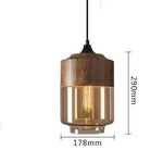 Suspension lumineuse moderne verre translucide câble noir salon chambre