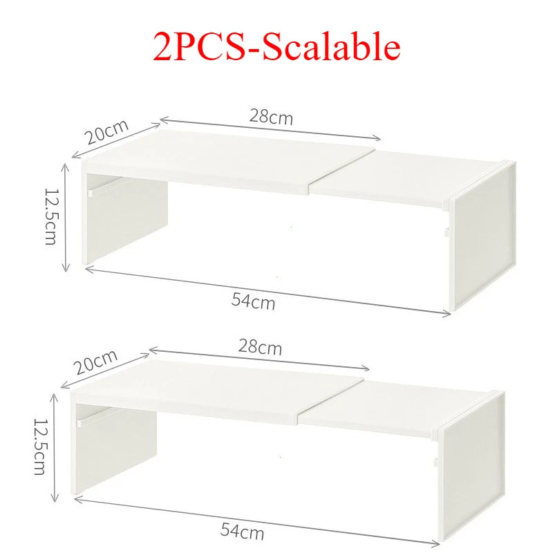 étagères modulaires blancs clips multifonctionnelles rangement cuisine vaisselle épices minimalistes