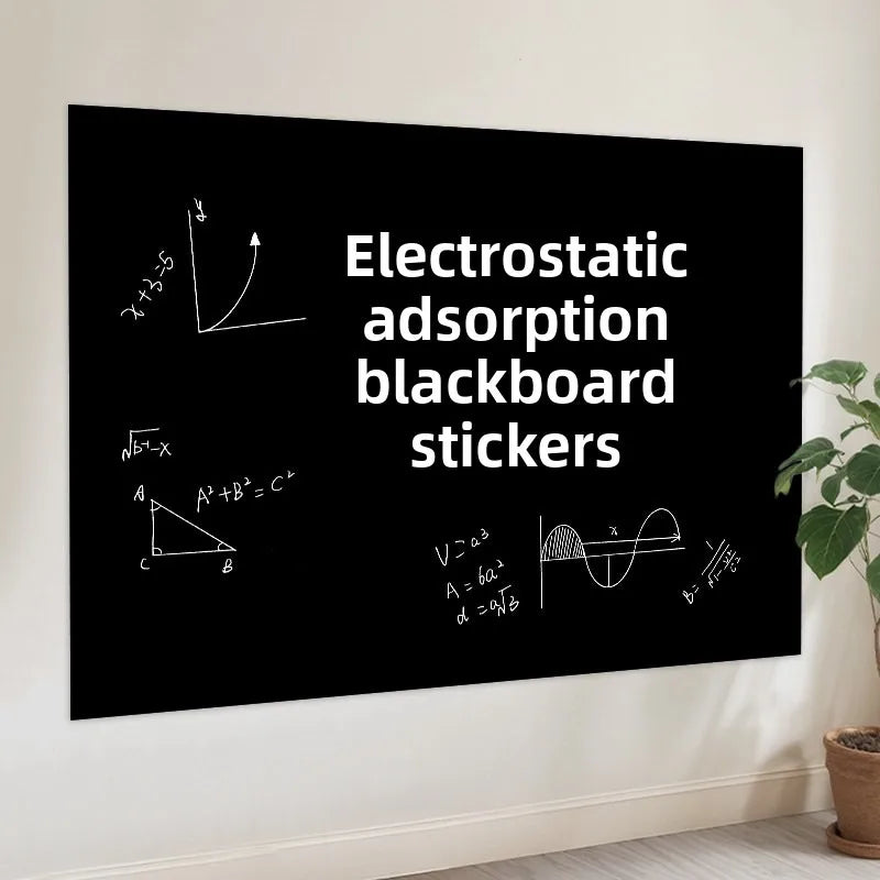 tableau noir sticker mural moderne étoiles planètes graphiques fixations enfant diy artístico