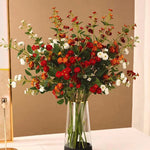 bouquet artificiel marguerites fleurs soie modernes intérieur décoration mariage anniversaire baby shower