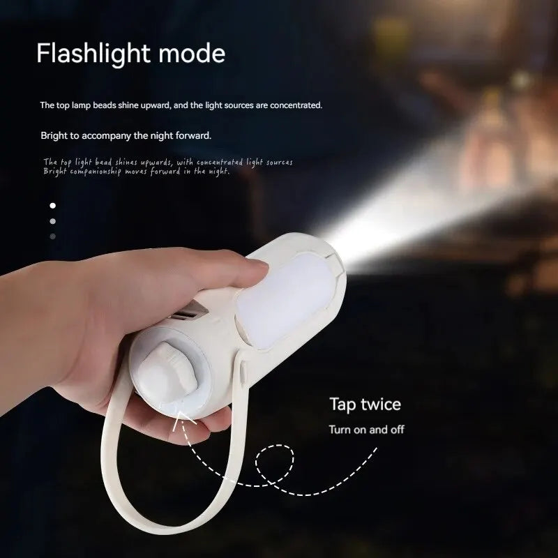 lanterne portable camping blanc moderne rechargeable led annuel suspension tactile