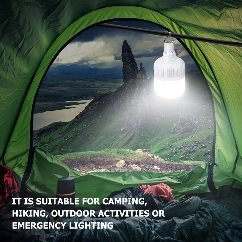 lampe led portable camping rechargeable ip55 360 degrés dimmable blanc froid