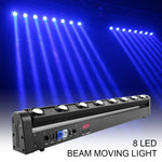 projecteur led scène dmx noir moderne boutons contrôle affichage numérique 96w 90v240v