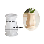 moule silicone vases rayures verticales classique pots fleurs décoration intérieure facile démouler succulentes rangement