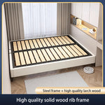 sommier lattes moderne minimaliste 1800mm bois lisse structure métallique pliante fixations métalliques haute charge