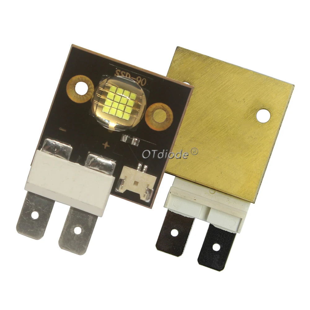lampe led 60w 90w 7000k 8000k 60deg 90deg 12a 20a clips noir doré blanc