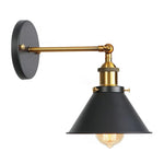 lampe murale articulée or industrielle vintage chambre cuisine salle manger