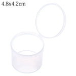boîtes rangement transparentes petites objets bijoux vis divers 2.7x1.4cm 3.2x1.8cm 3.6x3cm 4.2x2.2cm 4.8x2.5cm 4.8x4.2cm