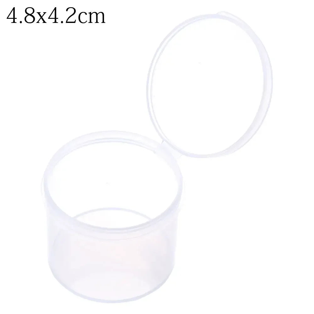 boîtes rangement transparentes petites objets bijoux vis divers 2.7x1.4cm 3.2x1.8cm 3.6x3cm 4.2x2.2cm 4.8x2.5cm 4.8x4.2cm
