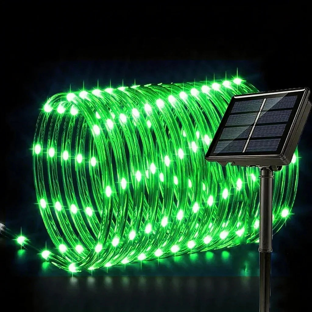 guirlande lumineuse solaire multicolore moderne modes d'éclairage led auto adhesiveextérieurintérieur