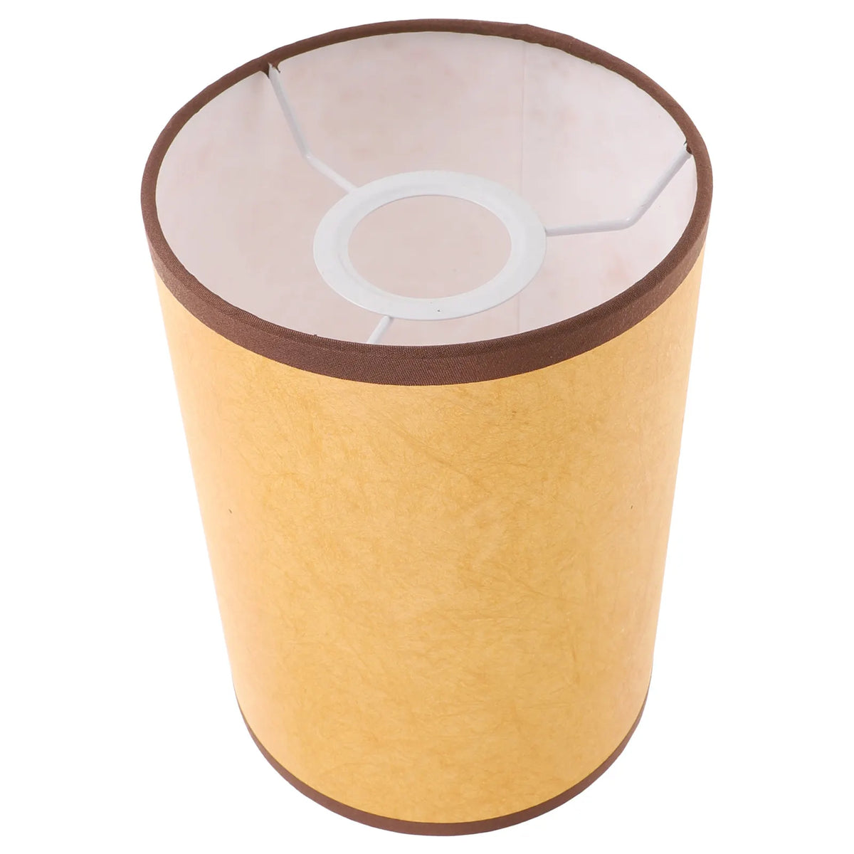 abat jour moderne beige marron texture grunge opacité tringle E27 E14