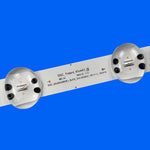 bande lumineuse led blanc bleu moderne adhésif connecteur support fixations technologie