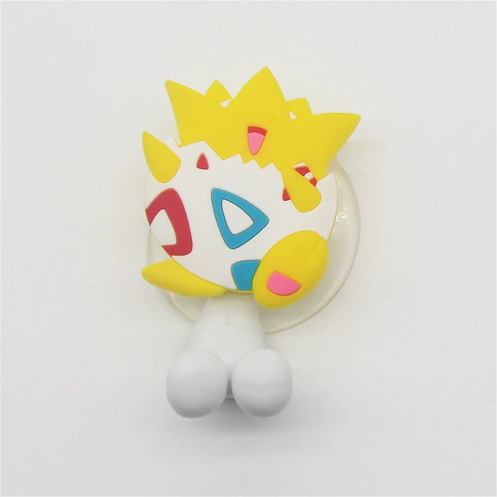 porte brosse dents murale pokemon pikachu squirtle bulbasaur ventouse salle bain