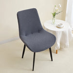 chaises modernes tissu motifs géométriques beige gris bleu opaques extensibles mariages banquets